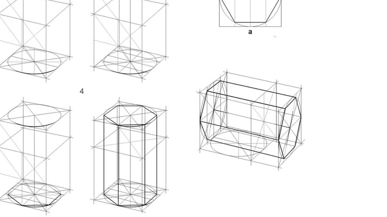 Как построить призму. Правильное изображение фигуры на рисунке
